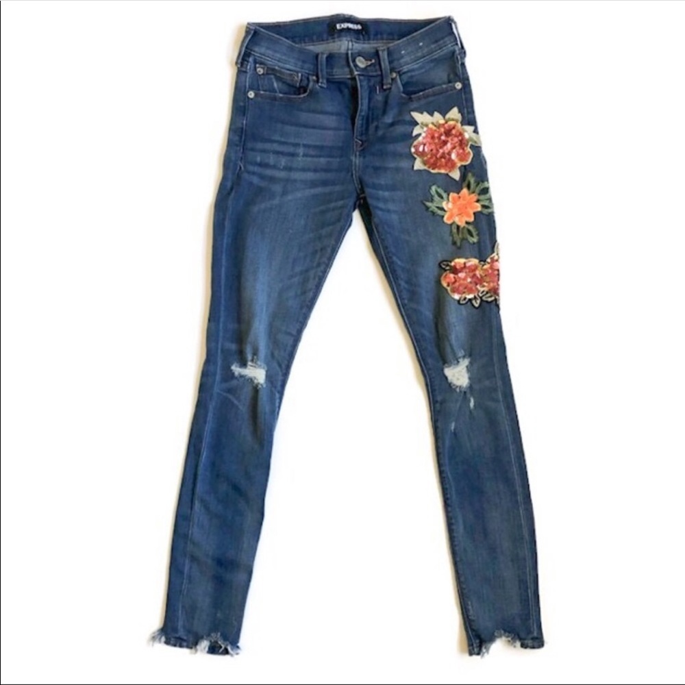 🌺 Mid Rise Skinny Jean - Picture 2 of 8